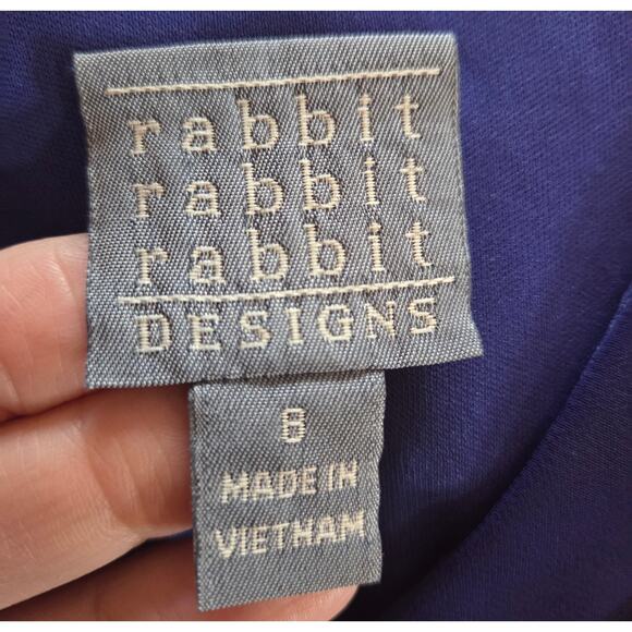 Rabbit Rabbit Rabbit Designs Dress, Sleeveless, flowy, sharkbite hem, fairy sz 8 - Picture 4 of 10